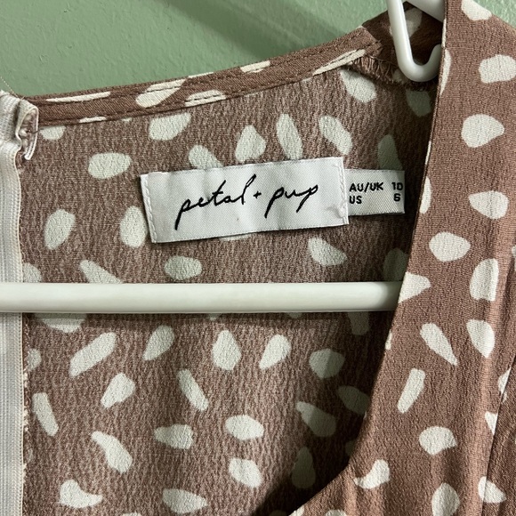 Petal & Pup Mocha Franklin Dress - Picture 6 of 11